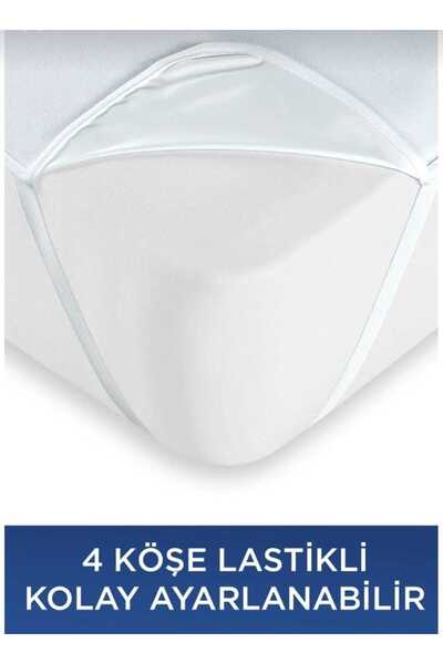 ce home collectıon غطاء مرتبة مرن من الألياف الدقيقة مقاوم للسوائل بأربعة زوايا مقاس 70x140 سم غطاء مرتبة للأطفال