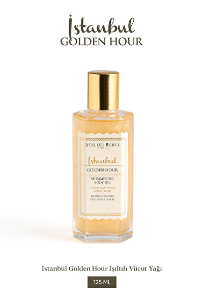 Atelier Rebul İstanbul Golden Hour Işıltılı Vücut Yağı 125 ml