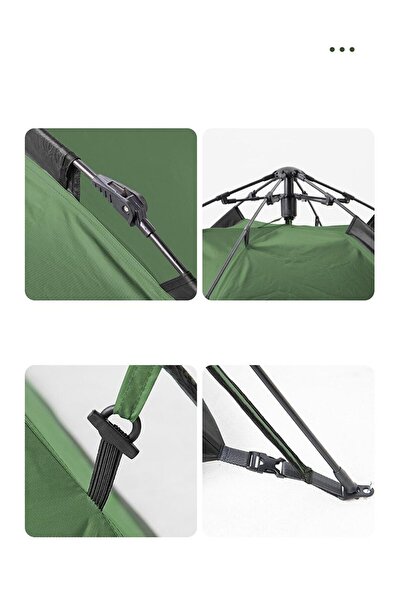 Naturehike 3 Kişilik Otomatik Kamp Çadırı
