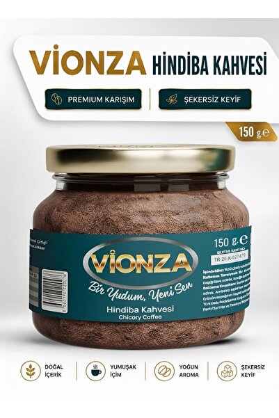vionza Hindiba Kahvesi 1 Aylık - (60 Kullanım) Net 150gr