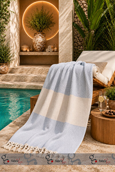 Fabric Box %100 Doğal Pamuk Elmas Peştemal Banyo Havlusu Türk Havlusu Hamam Plaj Havlusu