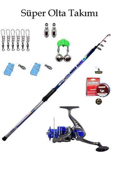 Super Fishing Tackle Bauer Ares 390 - Bauer Testa 6000