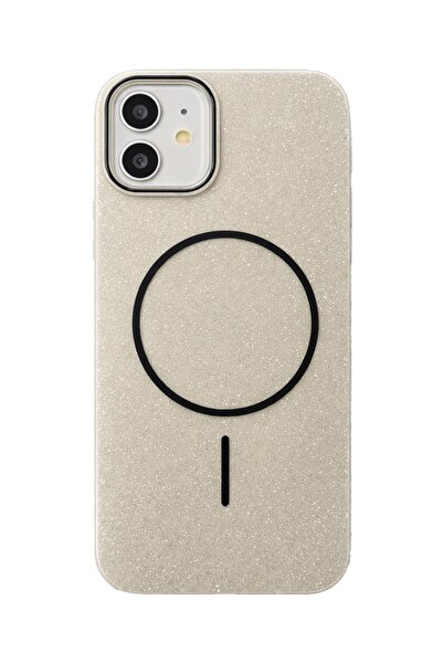 Vissona iPhone 11 Uyumlu Telefon Kılıfı Magsafe Wireless Şarj Özellikli Simli...