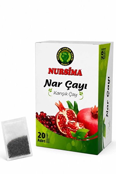 Nursima Nar Çayı Karışık Çay 20 'li Süzen Poşet