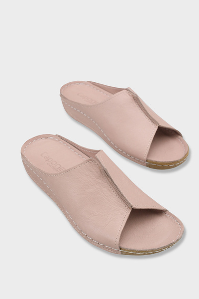 Capone Outfitters Papuci de damă Marielle din piele naturală, moi și conforta...