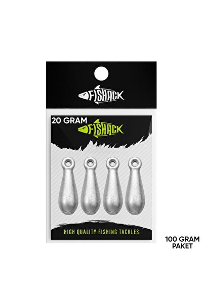 Fishack Armut Olta Kurşunu - Dip Kurşunu - 20gr - (100gr Paket)