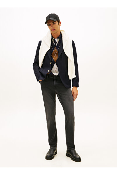 Tommy Hilfiger Siyah Erkek Denim Pantolon MW0MW418911B4_STRAIGHT DENTON LUX V