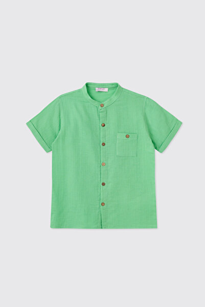 Panço Baby Boy Green Shirt