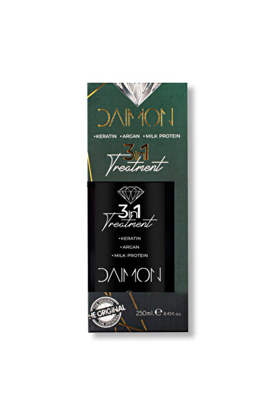 DAIMON Θεραπεία μαλλιών 3 σε 1 με κερατίνη, argan και πρωτεΐνη γάλακτος 250 ml |
