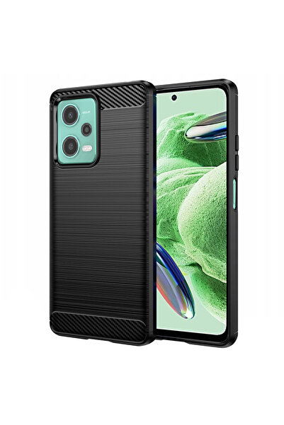 Techsuit Carcasă pentru Xiaomi Redmi Note 12 5G / Poco X5 - Silicon Carbon - ...