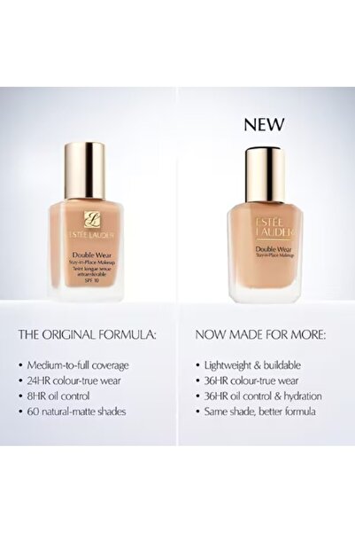 ESTÉE LAUDER Fond de ten rezistent la transfer Estee Lauder Double Wear Stay ...