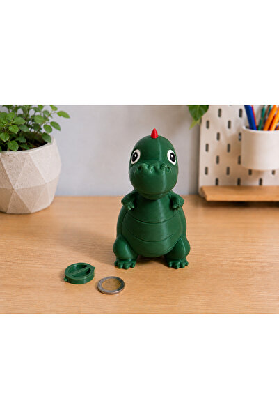TRİMENT3D Dino Kumbara – Dekoratif Sevimli Tasarım