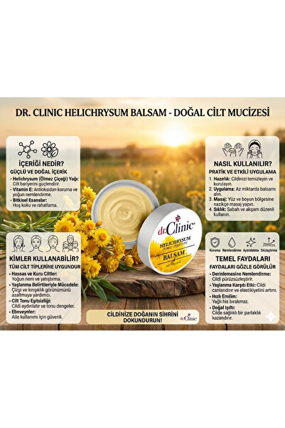 Dr. Clinic Ölmez Çiçeği Otu E Vitaminli Balsam 20 ml