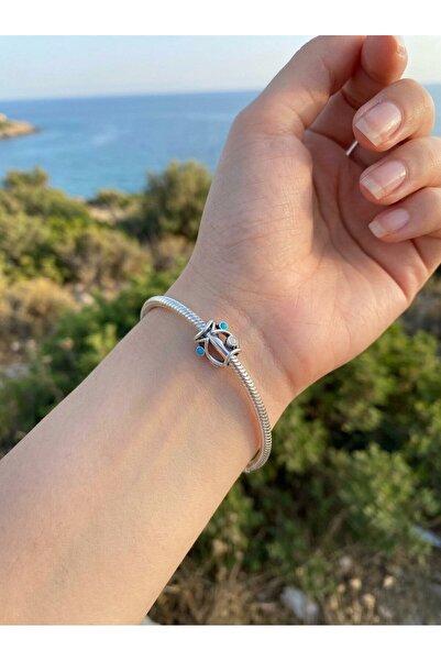 My Story Ajurlu Balık Gümüş Charm