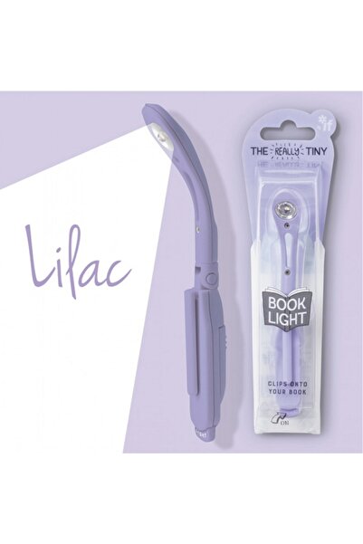 İF Lampă de citit - Lumină de carte super mică - Lila