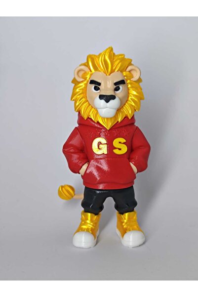genel tr GS Galatasaray Figür Aslan 14cm Boyunda
