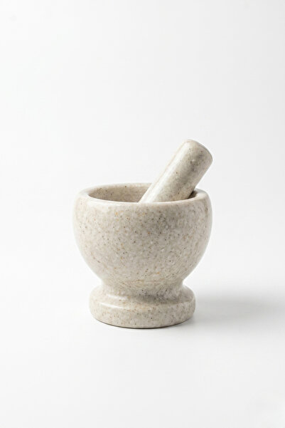 genric Luxury Marble Mortar & Pestle Set — Natural Stone — Spice Grinder — Ki...