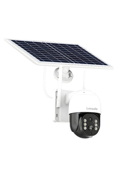 Loosafe Camera Supraveghere Solara WiFiGuard Ultra TQ5 Pro Plus Exterior, Pan...