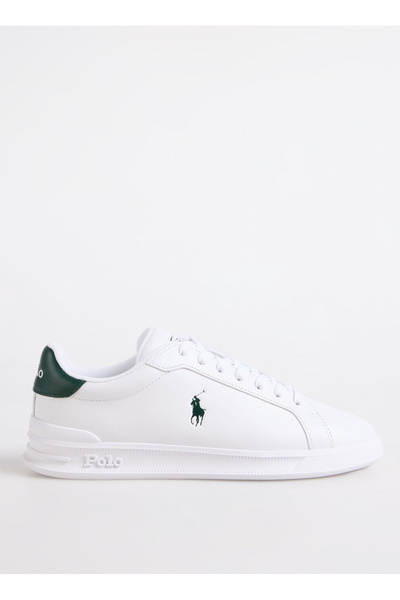 Polo Ralph Lauren Heritage Court White/College Green Pp Sneakers