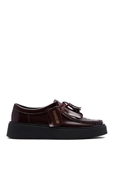 CLARKS Bordo Kadın Deri Casual Ayakkabı Torview W