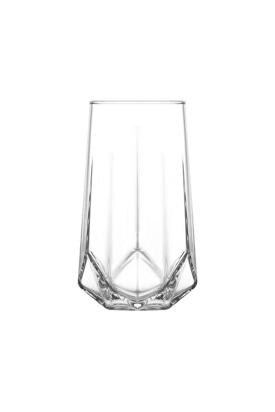 LAV Valeria Glass Soft Drink Cup Set of 6 460 ml (Large Water/Cocktail/Iced C...