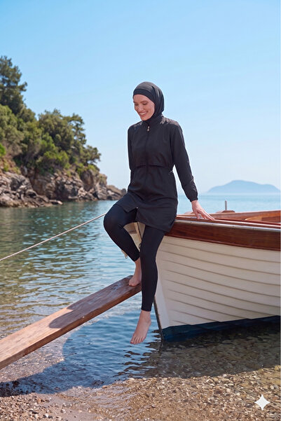 medipek Covered Water Repellent Parachute Hijab Swimsuit