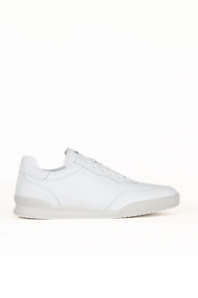 Bueno Shoes White Leather Men's Sports Shoes 16Ma8228