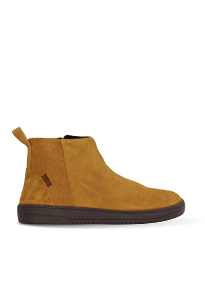 Bueno Shoes حذاء نسائي مسطح من جلد الغزال الأصفر 01wf1800