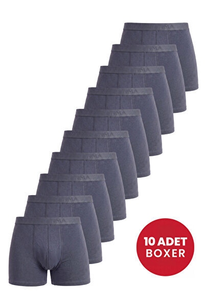 Arma Yıldız Ανδρικό Smoked Boxer 10 Pack Βαμβακερό Lycra Μαλακό και ελαστικό ...