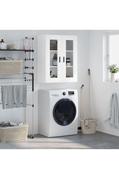 Concept Dulap cu montaj pe perete, alb, 69,5x34x90 cm