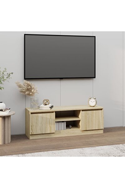 Concept Comodă TV cu ușă, stejar sonoma, 102x30x36 cm