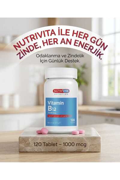 Nutrivita Nutrition B12 1000 Mcg 120 Tablet