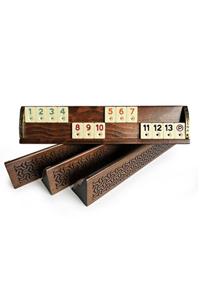 Helena Wood Art Vip Carved Solid Wood Okey Set Constantia
