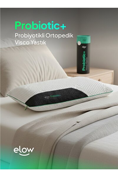 Elow Probiotic+ Klasik Visco Ortopedik Yastık, 70x45x11