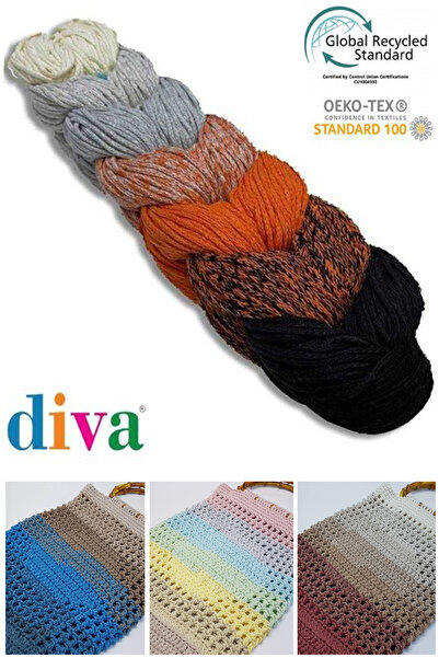 Diva İplik Puzzle Diva Cotton Macrame 020