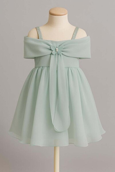 Miss Hely Girls Kids فتاة 3054 فستان سهرة بفراشة GKMH0031