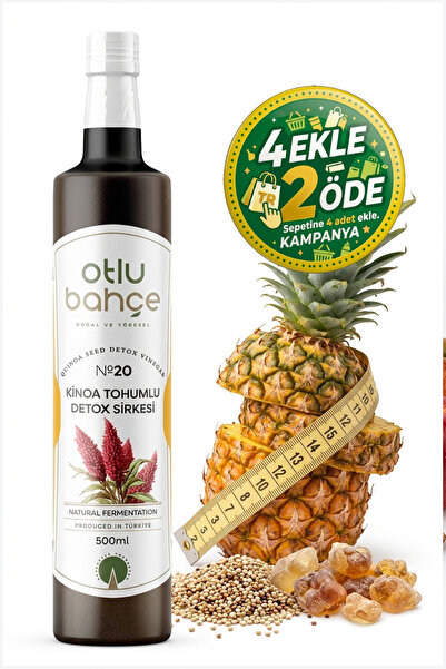 Otlu Bahçe Kinoa Tohumlu, Ananaslı Sandaloz Sakızlı Doğal Fermantasyon Form S...