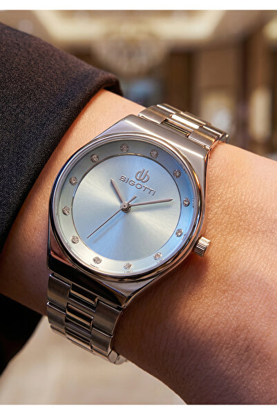 Bigotti Raffinato Silver Stainless Steel Watch for Women BG.1.10665-2