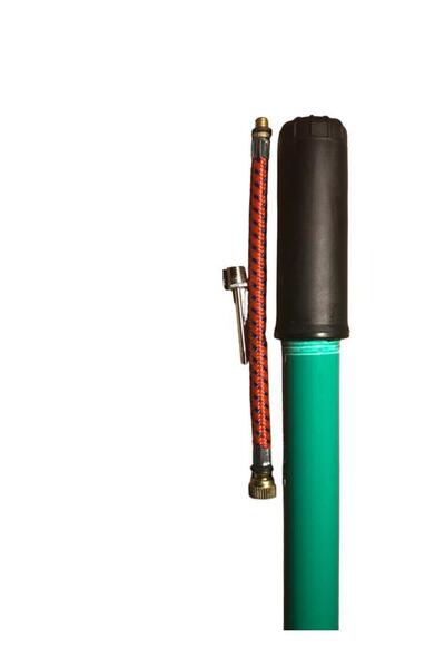Ball Pump Bicycle Pump Portable Thin Hand Pump 40cm Metal Green Pump