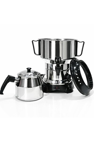 Earnshaw 4.5 LT AVESTA Elektrikli Semaver Ev Ofis Çay Makinesi Paslanmaz Çelik Gizli Rezistans