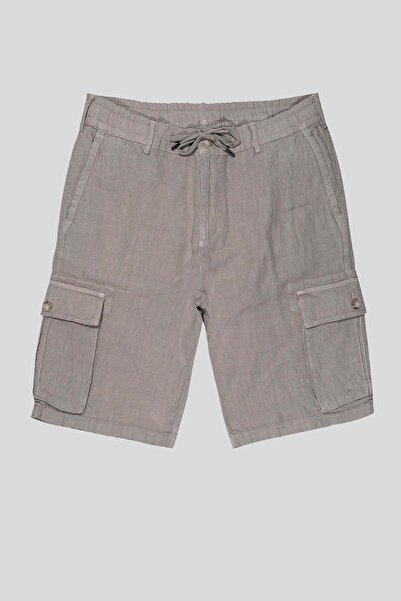 GMG FIRENZE Kargo Model %100 Keten Erkek Şort