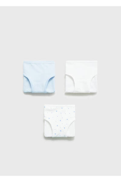 MANGO Baby 3 pachete de lenjerie din bumbac