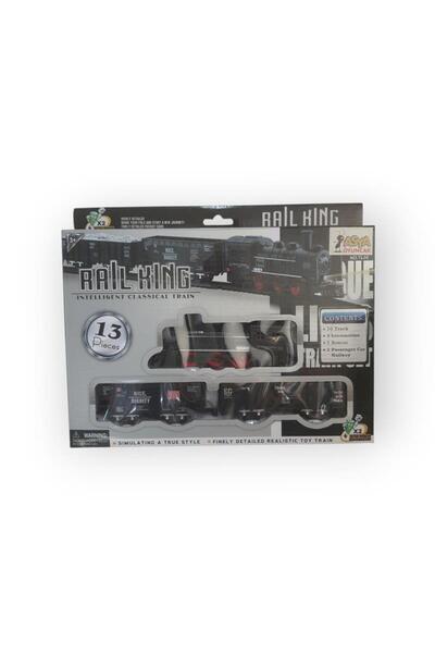 KIZILKAYA RAİL KİNG LOKOMOTİF PİLLİ TREN SETİ 13 PARÇA