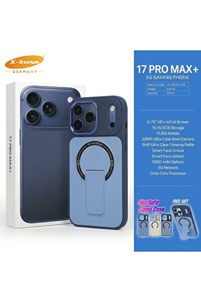 X inova X -INOVA 1 7 PRO MAX PLUS 5G GAMING PHONE 16GB 512GB