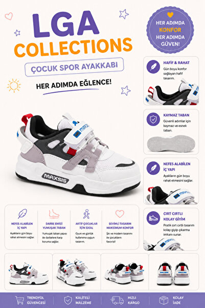 aag tekstil Boys' Sports School Shoes and Daily Use (Poly Sole) New Product S...