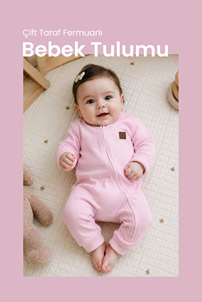 ilays beauty %100 Premium Saf Pamuk Bebek Tulumu