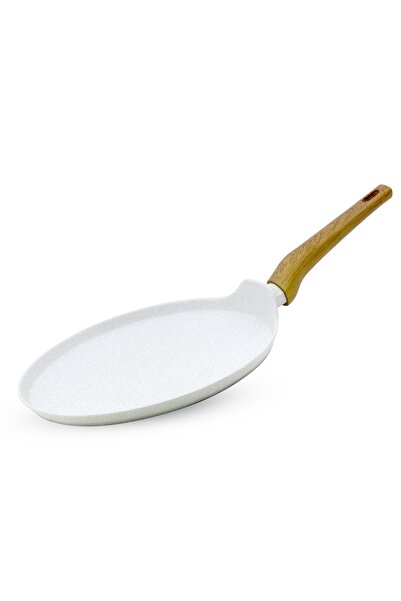 Bergner 28cm Forged Aluminum Crepe Pan Pancake Tawa Marble Non-Stick Trivet I...