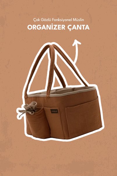 miniboni Multi-Compartment Functional Mother Organizer Baby Care Bag