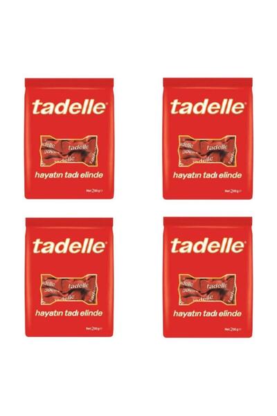 Tadelle Mini Fındık Dolgulu Sütlü Çikolata 200 gr x 4 Pk