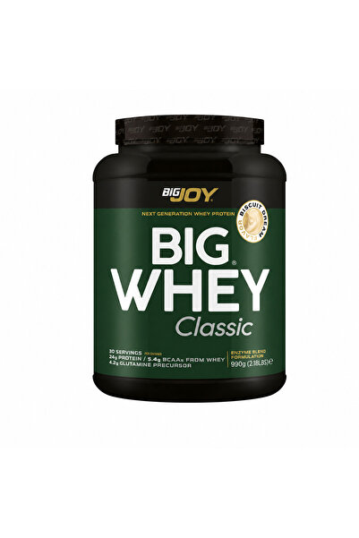 Bigjoy BIGWHEY Whey Protein Classic Bisküvi Aromalı 990g 30 Servis